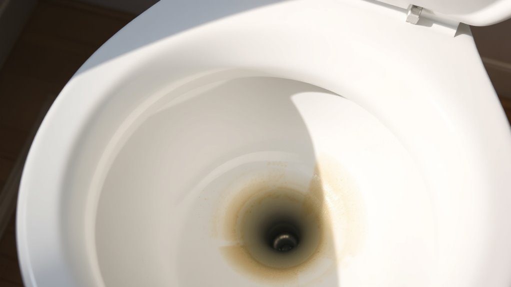 types of toilet stains