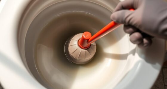 unclog toilet step by step