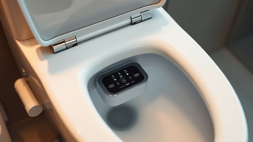 variety of bidet features