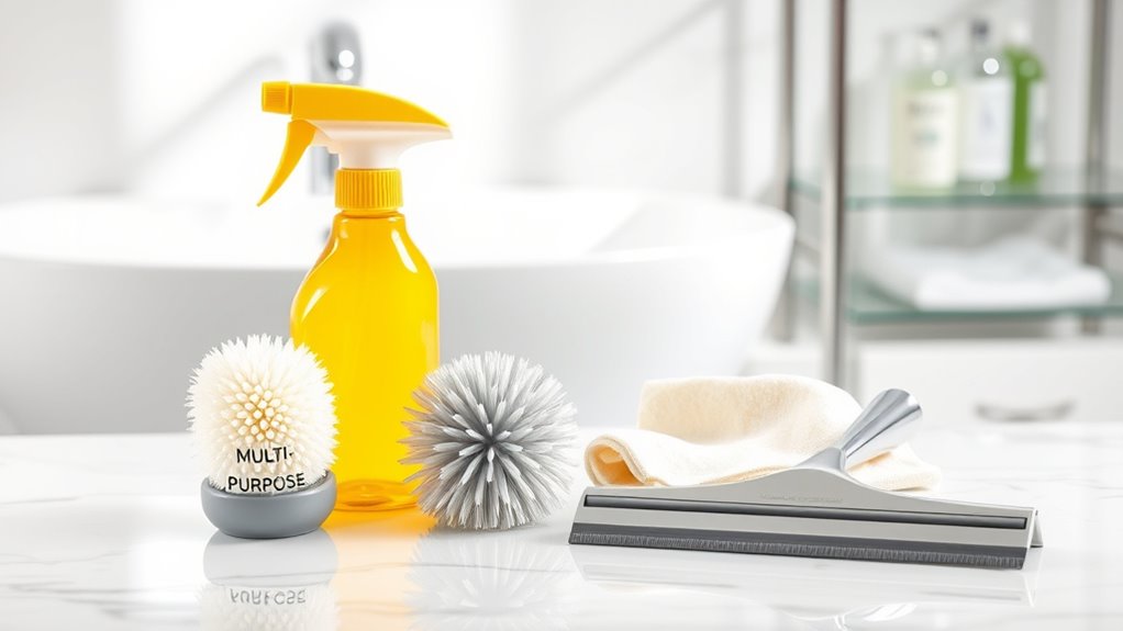 versatile bathroom cleaning solution