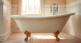 vintage style clawfoot tubs