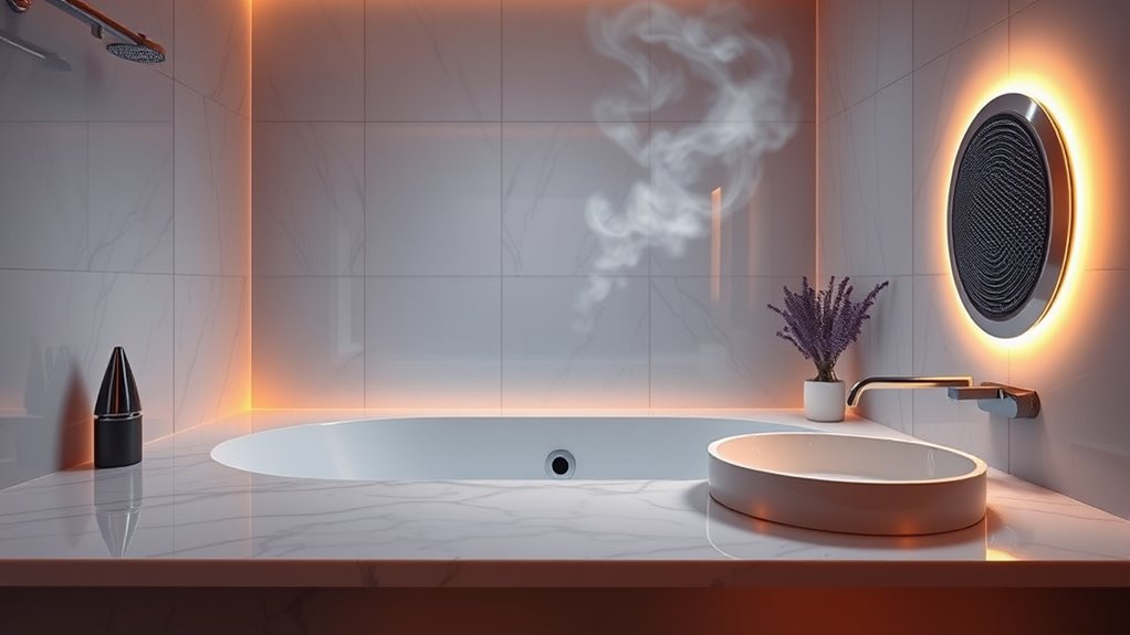 waterproof bluetooth bathroom speakers