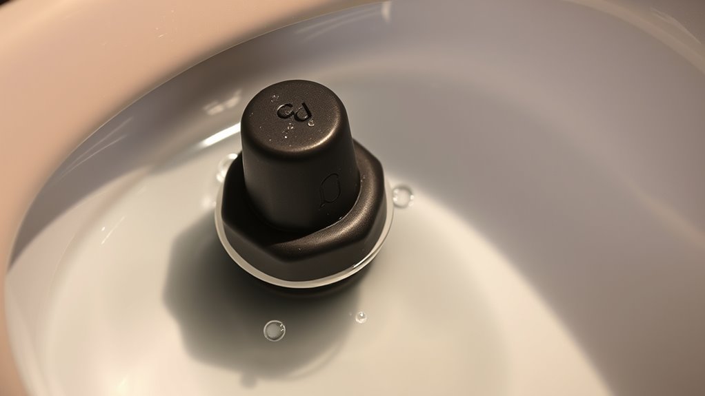 worn flapper causes ghost flushing