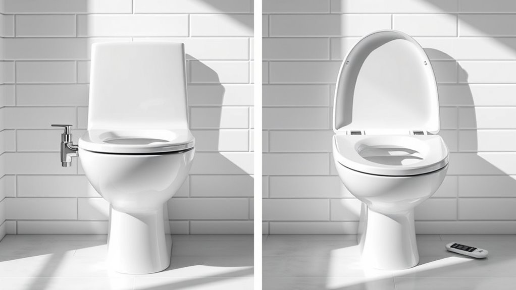 bidet combo vs seat