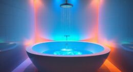 color therapy bathroom fixtures