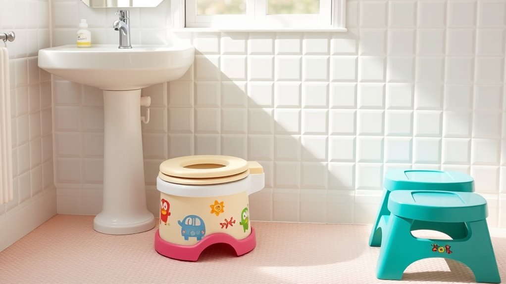 comfortable safe potty training