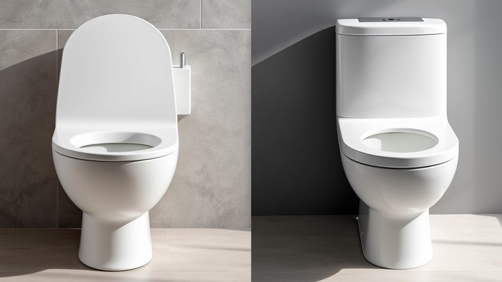 design variations in toilets