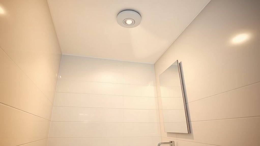 hands free bathroom lighting