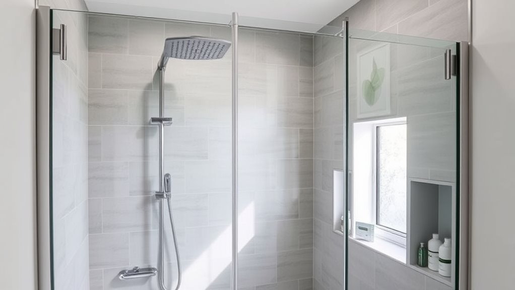 maximizing small shower spaces