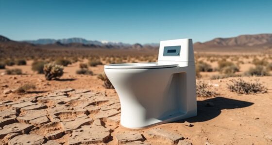 off grid waterless toilets