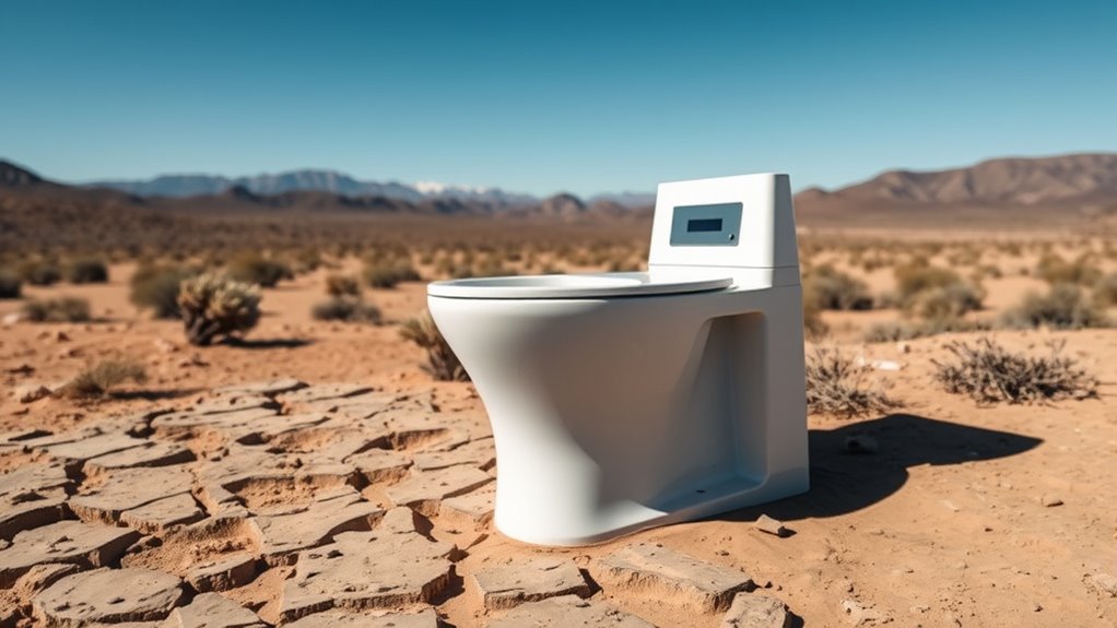 off grid waterless toilets