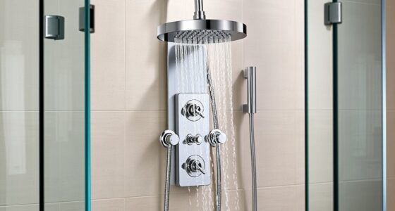 premium multi function shower panels