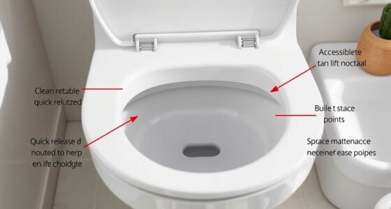 prioritize maintenance friendly toilets