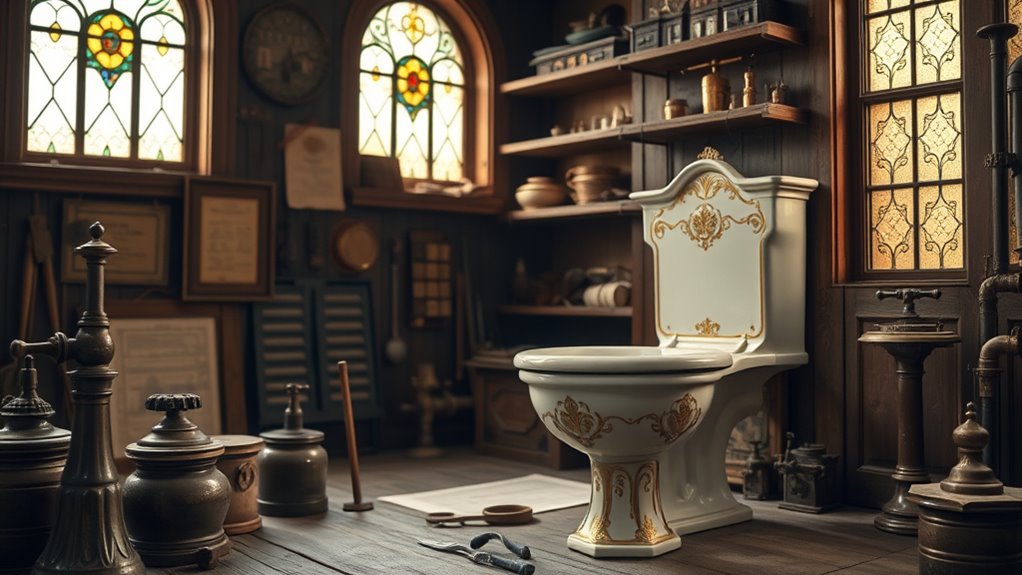 refining victorian toilet innovations