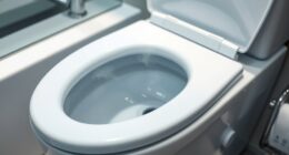 warm hygienic bathroom comfort