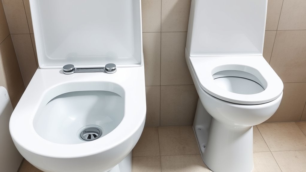 water saving toilet choices