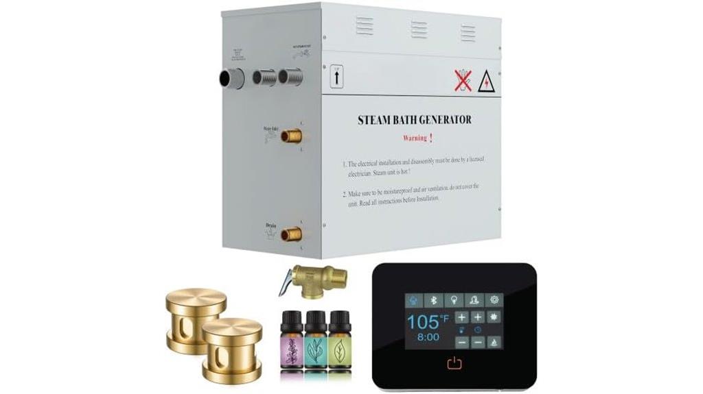 10 5kw steam bath generator