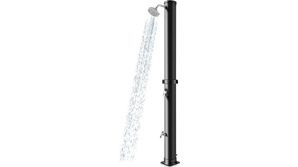 10 gallon solar shower