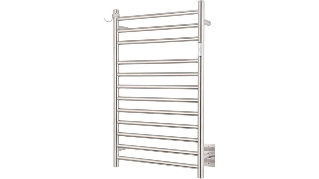 12 bar wall towel warmer