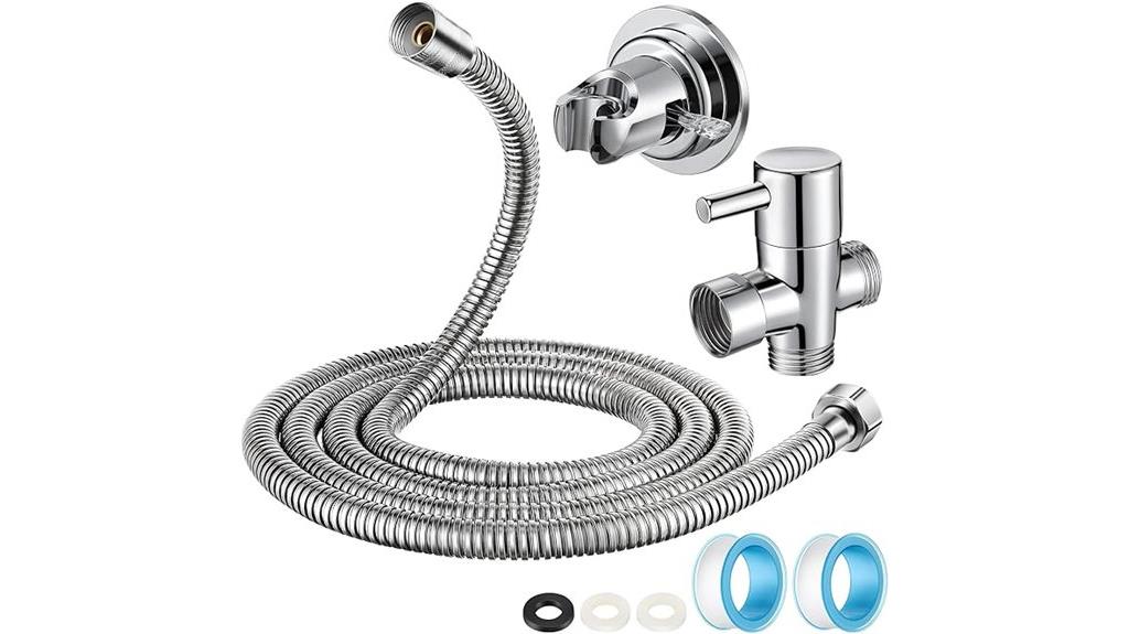 79 inch stainless steel shower