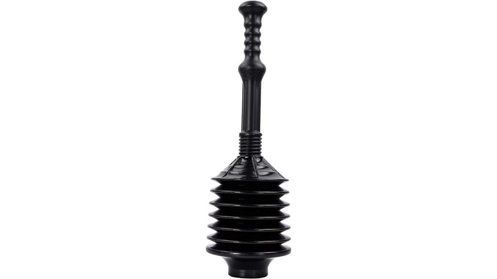 accordion toilet plunger