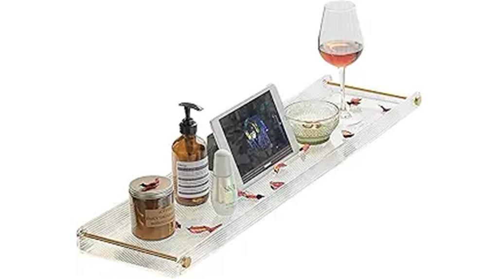 acrylic bathtub spa tray