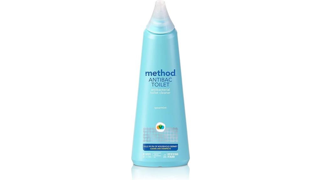 antibacterial spearmint toilet cleaner