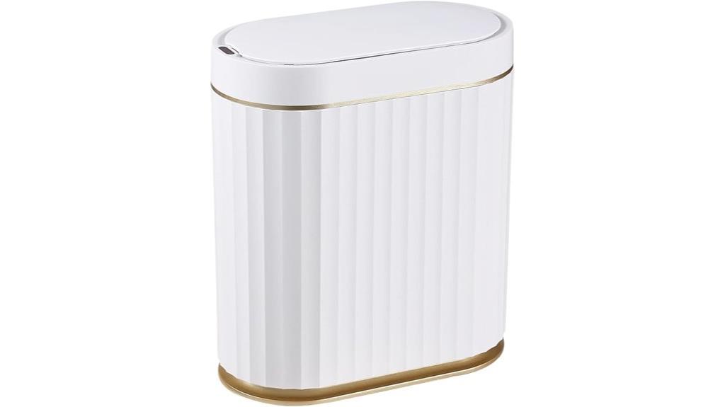 automatic slim trash can
