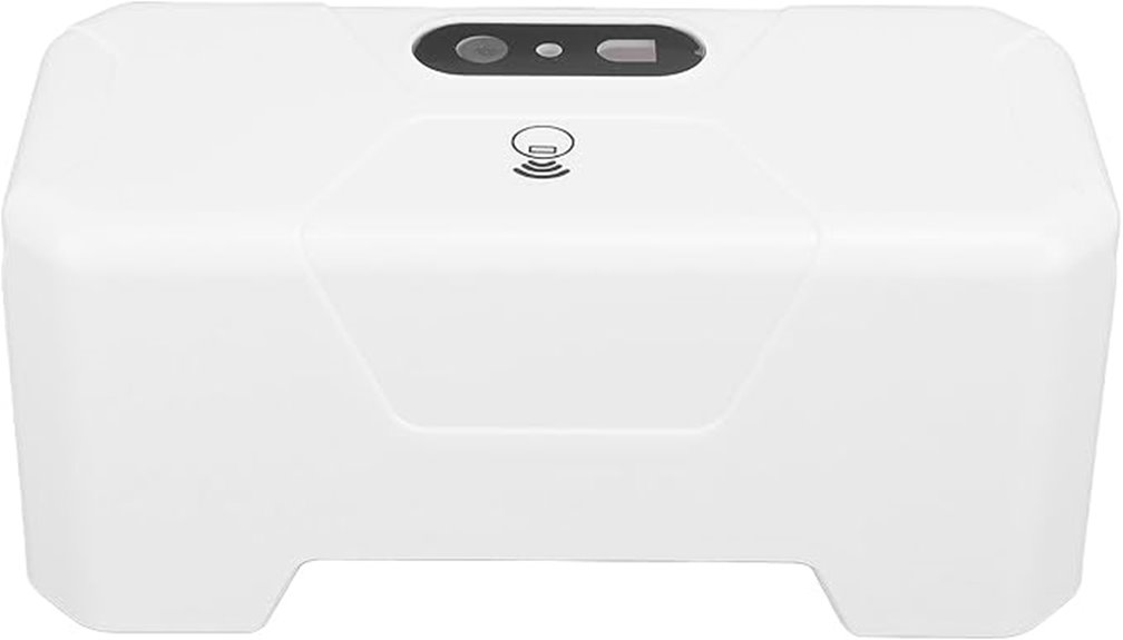 automatic touchless flush system