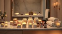 bathroom candle set options