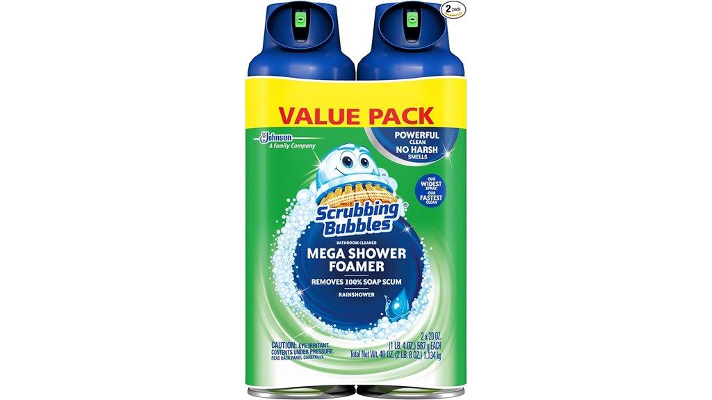 bathroom cleaning foamers pack