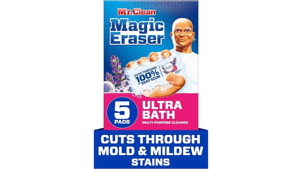 bathroom cleaning magic sponge
