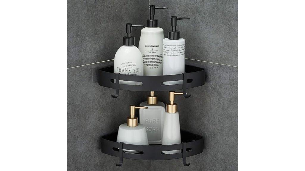bathroom shower corner shelf