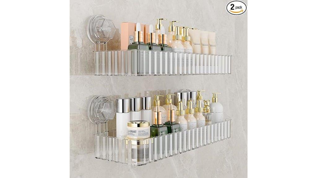 bathroom shower storage caddy