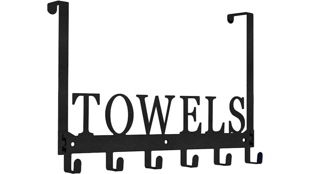 bathroom towel wall hooks