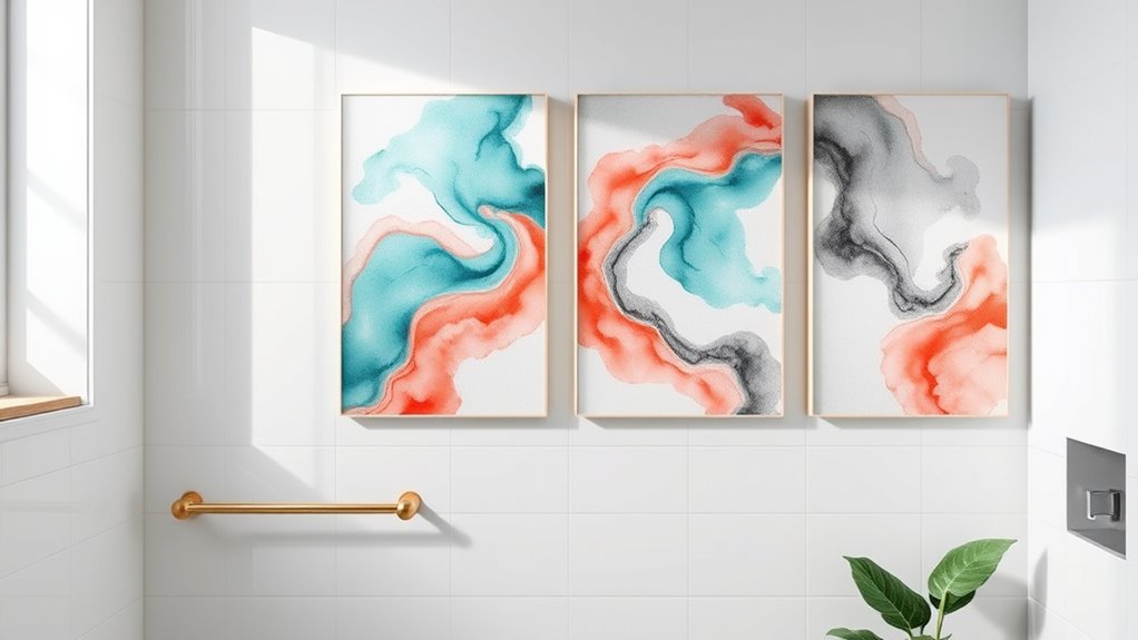 bathroom wall art ideas
