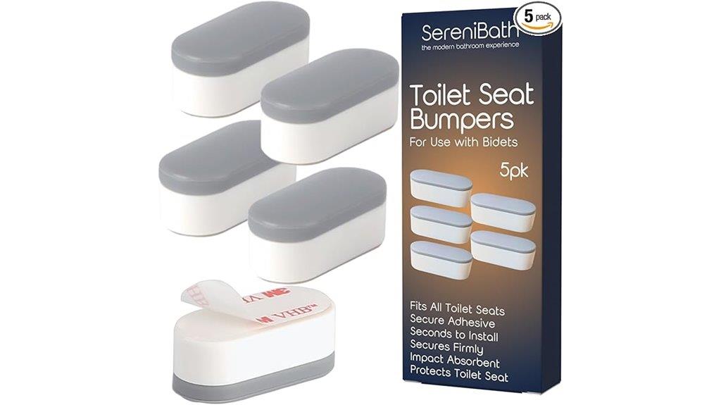bidet toilet seat bumpers