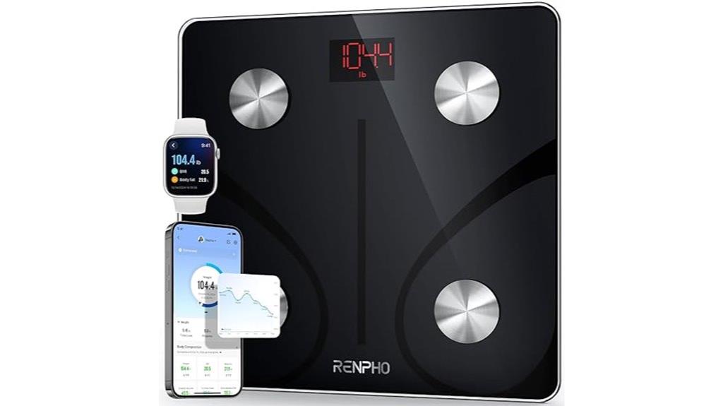 bluetooth enabled renpho scale