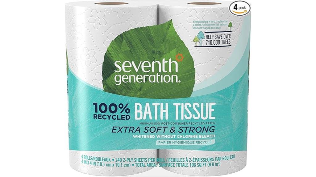 chlorine free bath tissue