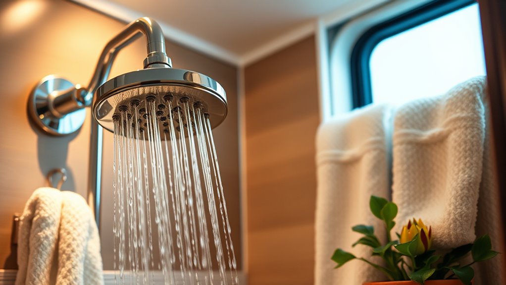 choosing efficient rv shower heads