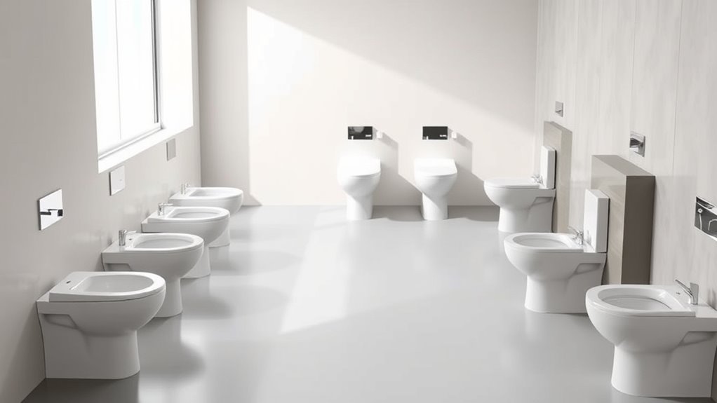 choosing efficient stylish toilets