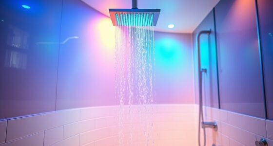 colorful shower light options
