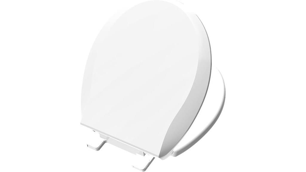 comfortable round soft close seat