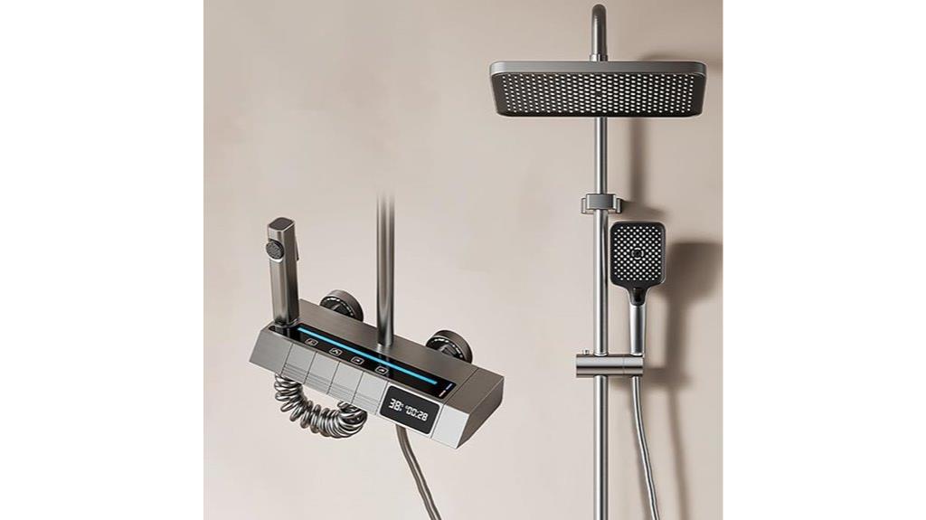 digital rain shower system