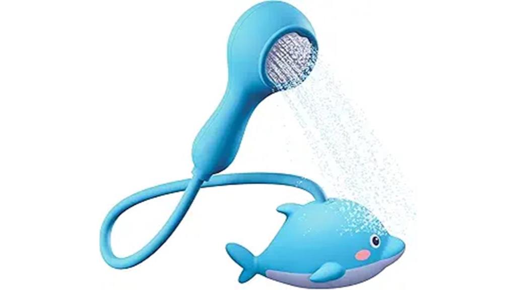 dolphin baby bath toy