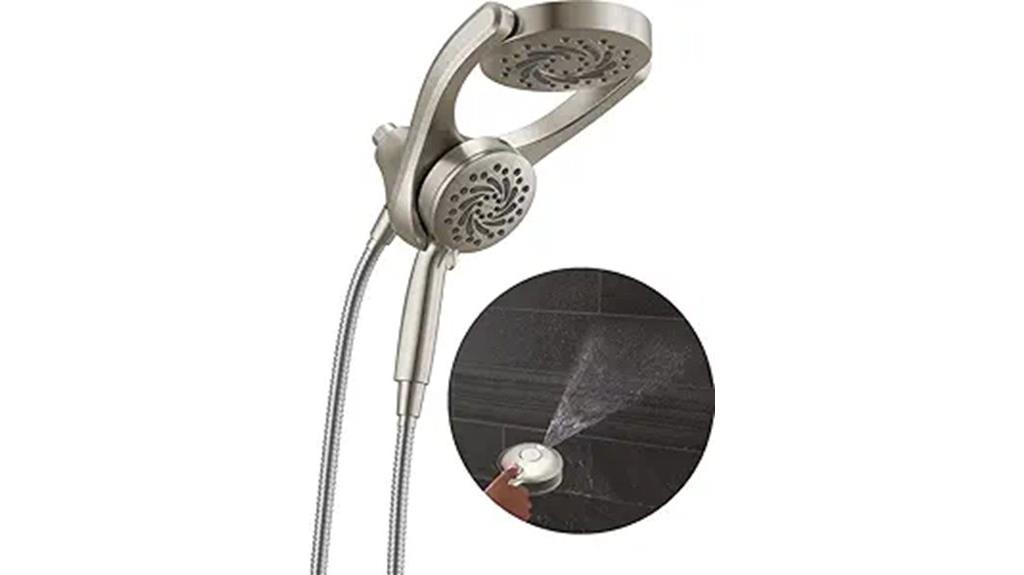dual function shower head