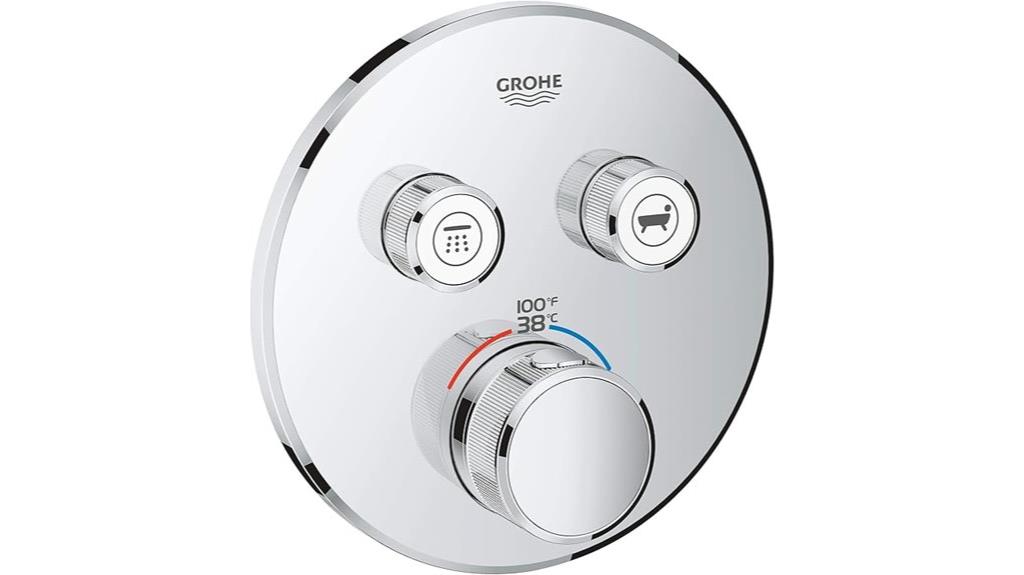 dual function thermostatic valve