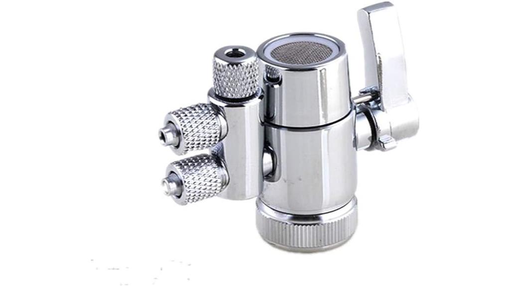 dual outlet faucet diverter