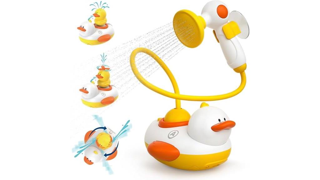 duck squirting baby toys