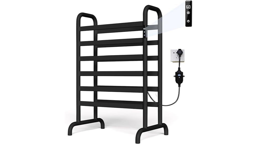 electric towel warmer with timer